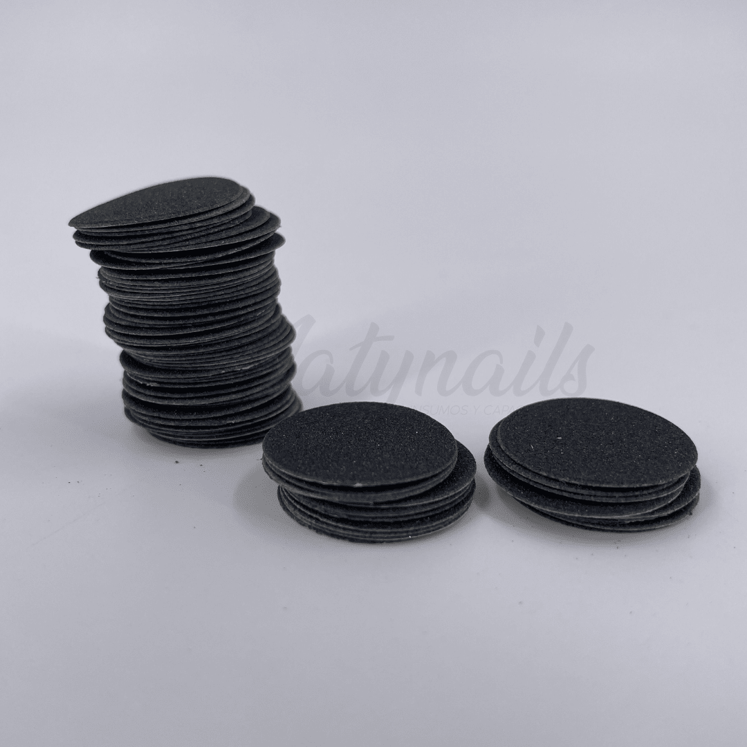 LIJAS PARA FRESA TALONES PIES  (100PCS)