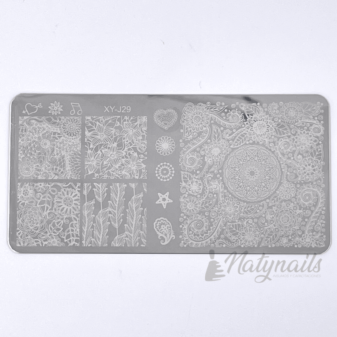 ESTUCHE DE PLACAS STAMPING