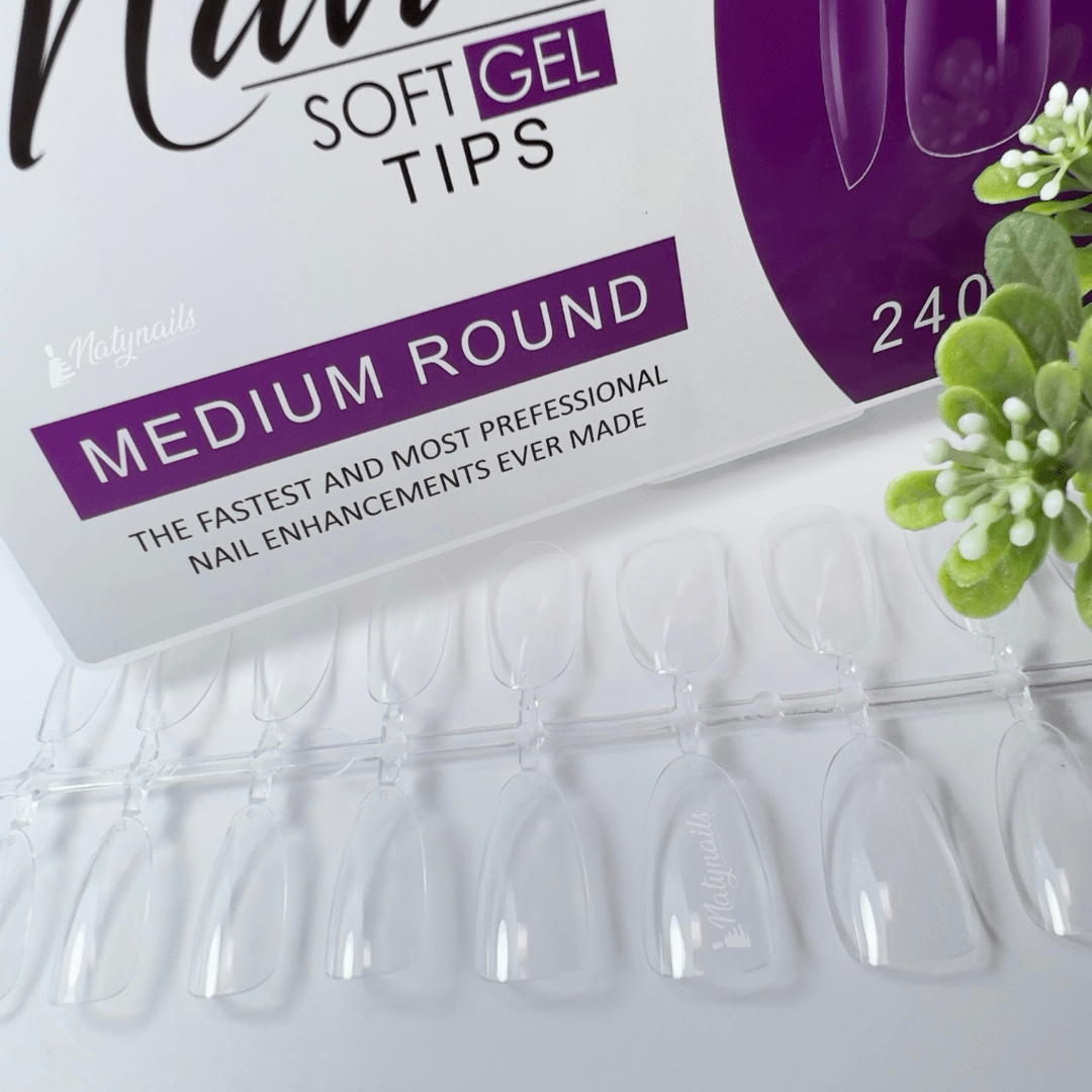 SOFT GEL NAVI MEDIUM ROUND 240PCS