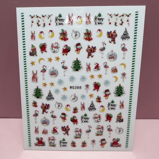 STICKERS NAVIDAD WG388