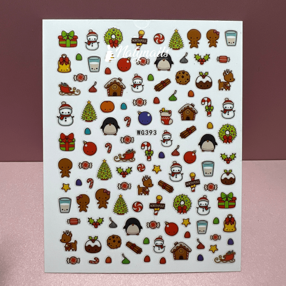 STICKERS NAVIDAD WG393