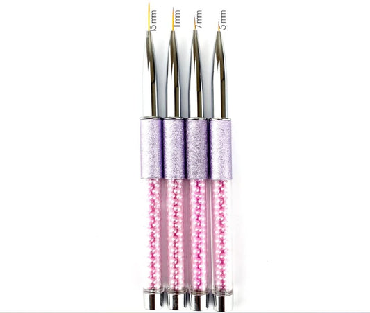 SET PINCEL LINER PERLAS 4UN