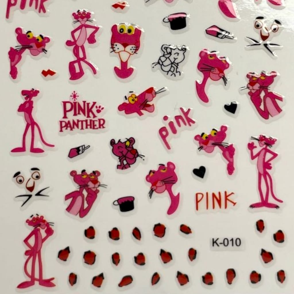 STICKERS PINK PANTHER K010